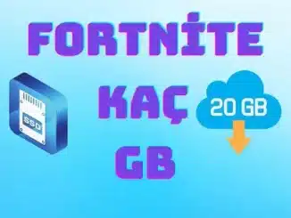 Fortnite Kaç GB